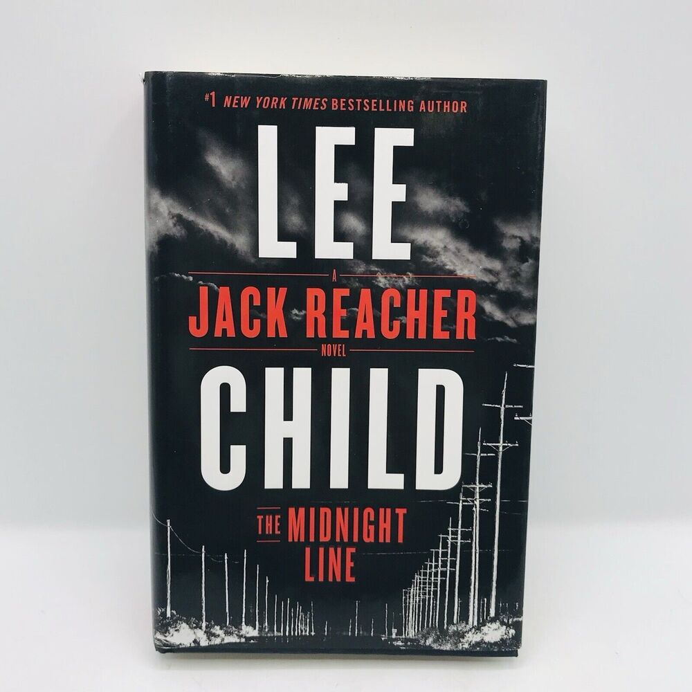 The Midnight Line : A Jack Reacher Novel by Lee Child (2017, Hardcover)